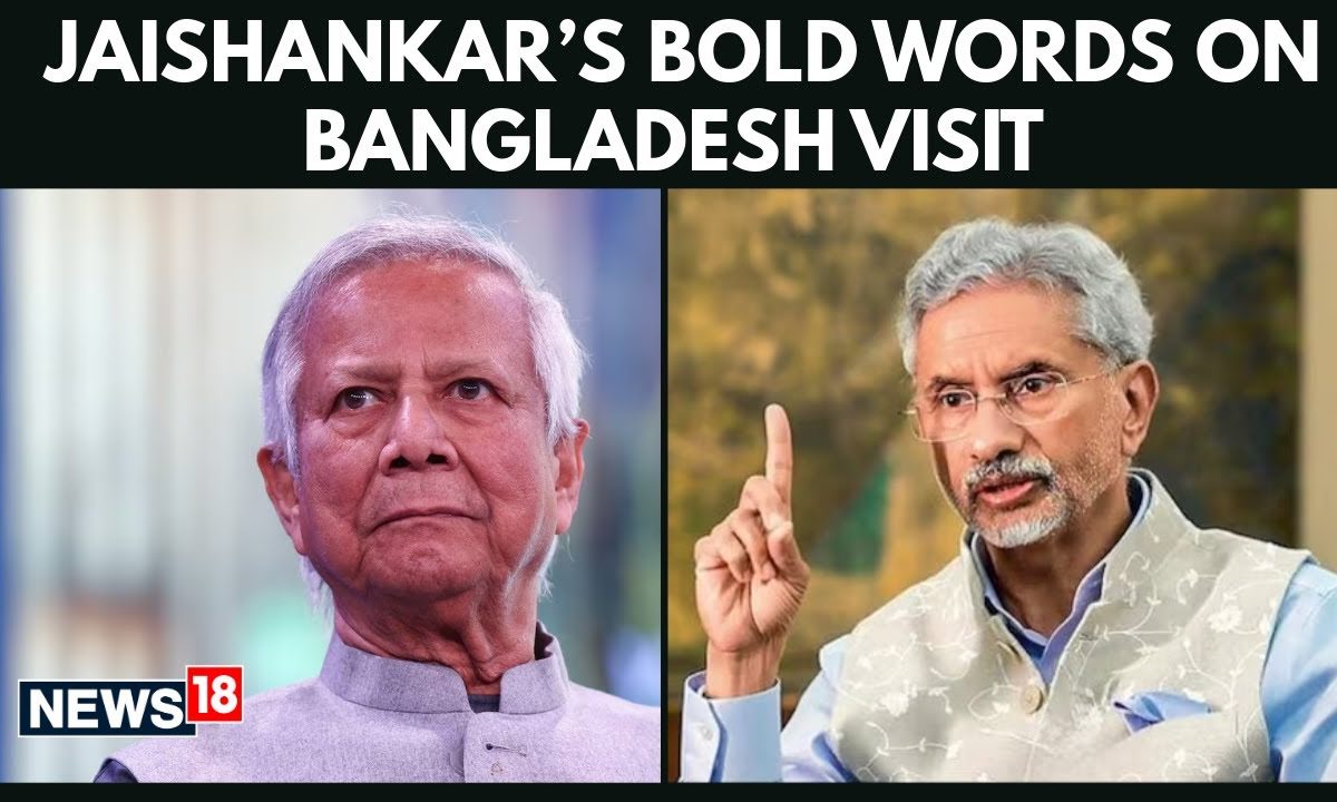 Decoding Jaishankar's Visit to Bangladesh: A Fresh Perspective