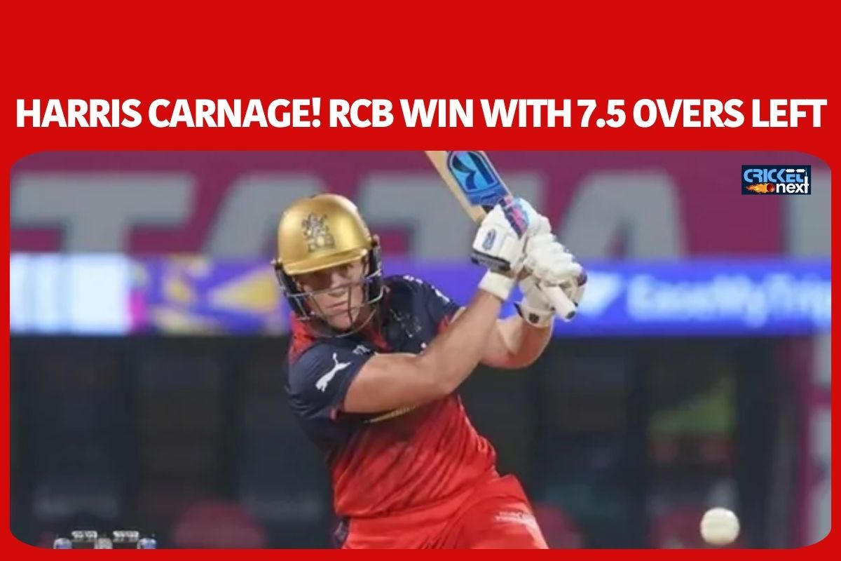 Grace Harris's Dazzling 85 Secures RCB's Dominant Win Over UP Warriorz