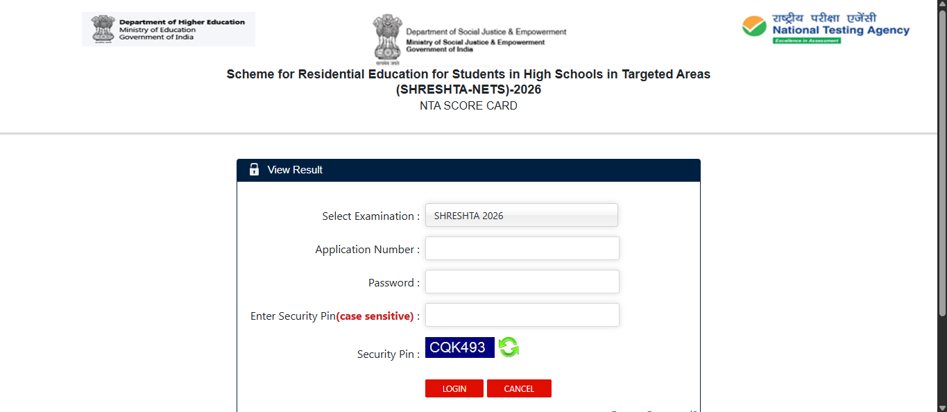 Celebrate Your SHRESHTA NETS Success with NTA's 2026 Results
