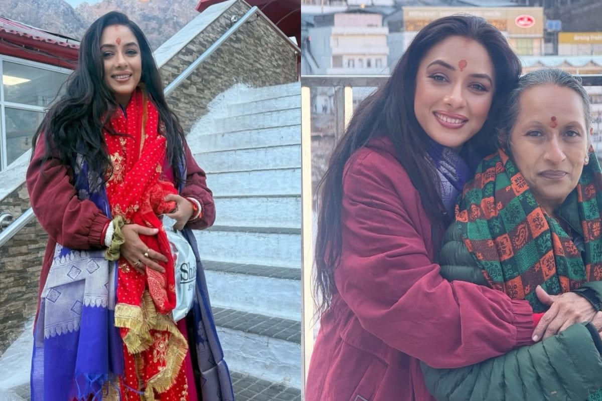 Rupali Ganguly Welcomes 2026 with a Spiritual Journey to Vaishno Devi